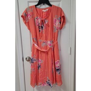 Boden Floral Fit & Flare Summer Dress 6